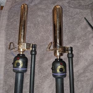 Hot Tools Marcel style curling irons 3/4" and 1"